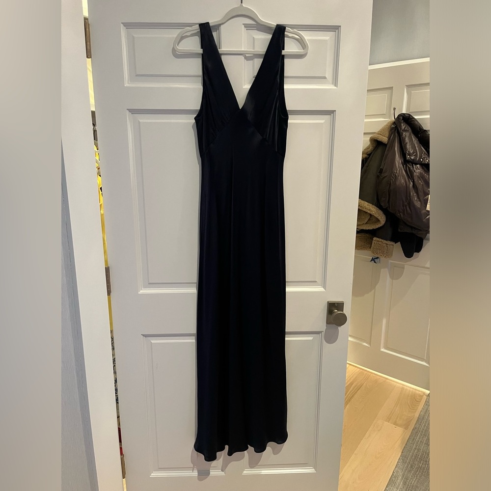 bec + bridge moon dance verona maxi dress in color ink